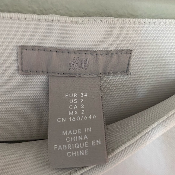 H&M Wide Leg High Waist Trouser Pant - Picture 4 of 9